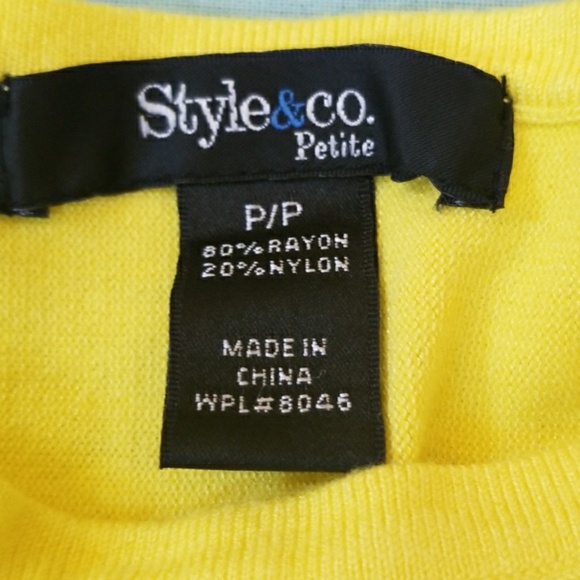 Style & Co Petites Blouse - Picture 5 of 6